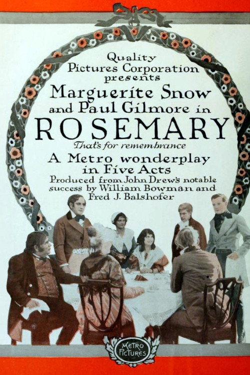 Rosemary 1915 official movie poster