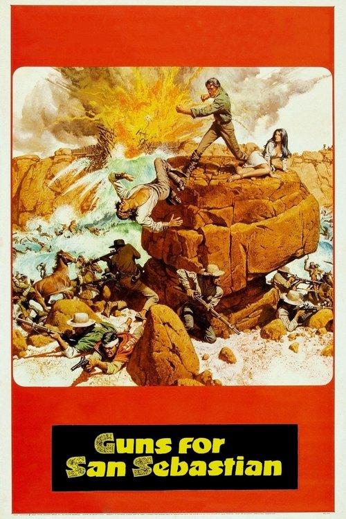 Guns for San Sebastian 1967 official movie poster