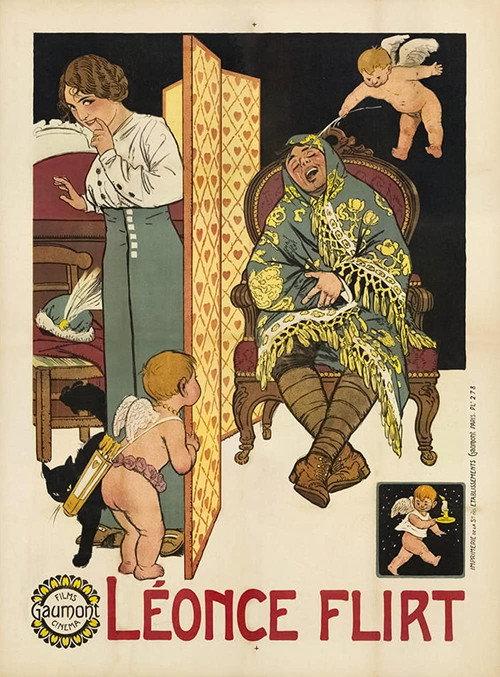 Leonce Flirts 1913 official movie poster