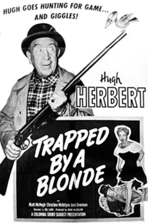 Trapped by a Blonde 1949 official movie poster