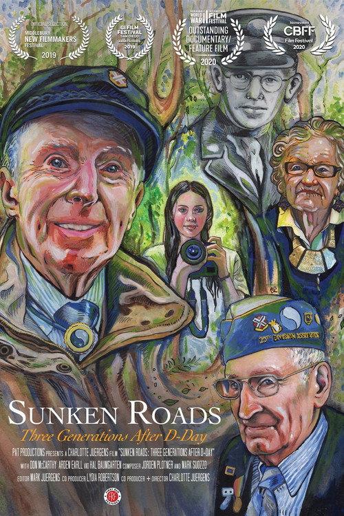 Sunken Roads: Three Generations After D-Day 2020 official movie poster