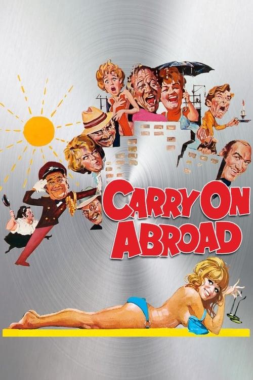 Carry On Abroad 1972 official movie poster
