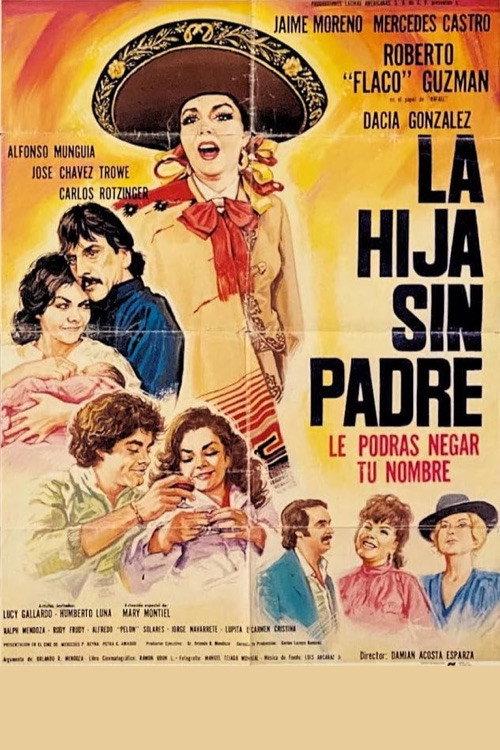 La hija sin padre 1987 official movie poster