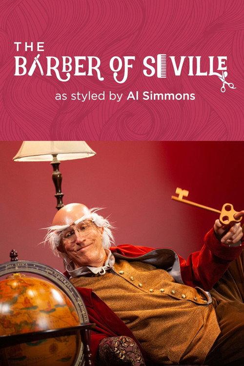 The Barber of Seville as styled by Al Simmons 2021 official movie poster