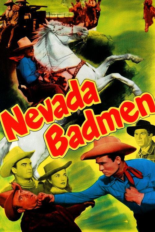 Nevada Badmen 1951 official movie poster