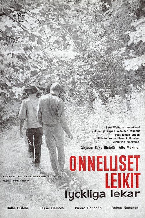 Onnelliset leikit 1964 official movie poster