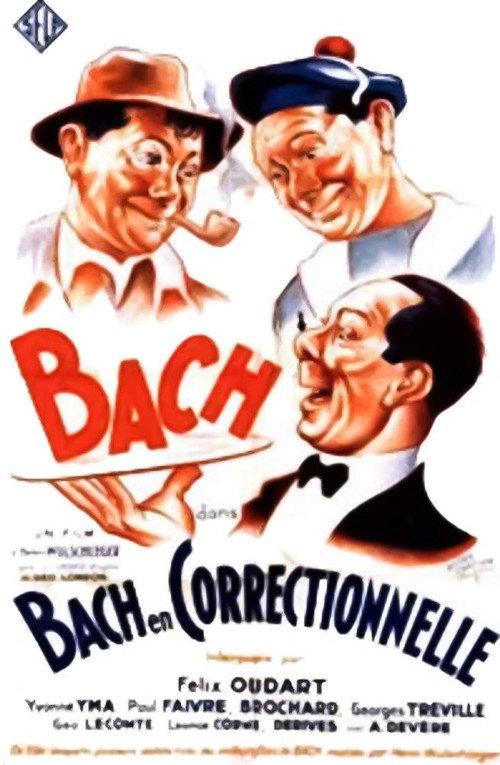 Bach en correctionnelle 1940 official movie poster