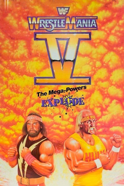 WWE WrestleMania V 1989 official movie poster