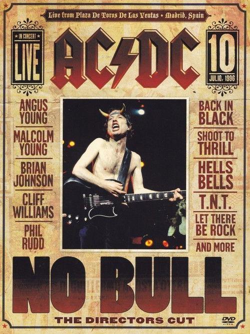 AC/DC: No Bull 1996 official movie poster