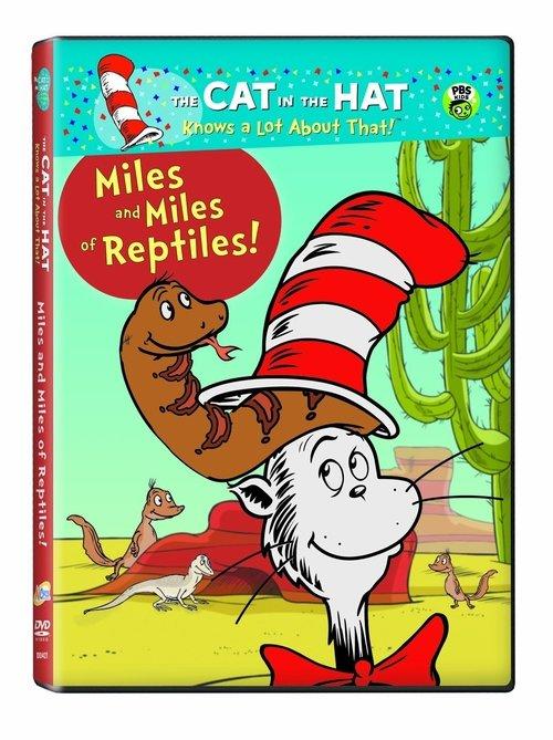 Cat in the Hat: Miles & Miles of Reptiles 2012 official movie poster