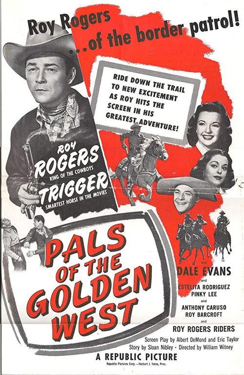 Pals of the Golden West 1951 official movie poster