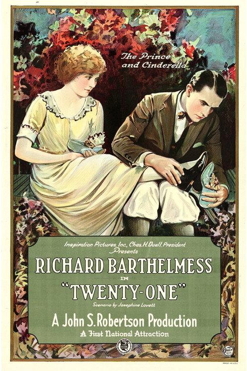 Twenty-One 1923 official movie poster