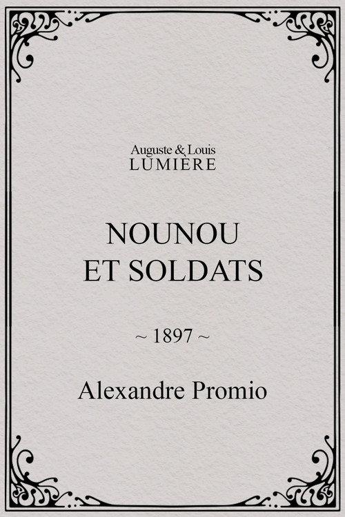 Nounou et soldats 1897 official movie poster