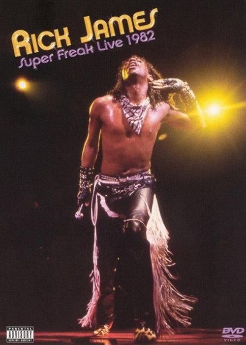 Rick James: Super Freak Live 1982 1982 official movie poster