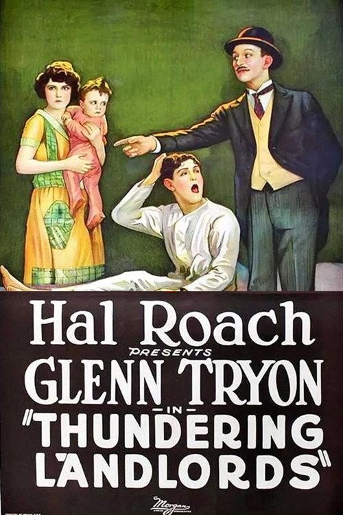 Thundering Landlords 1925 official movie poster
