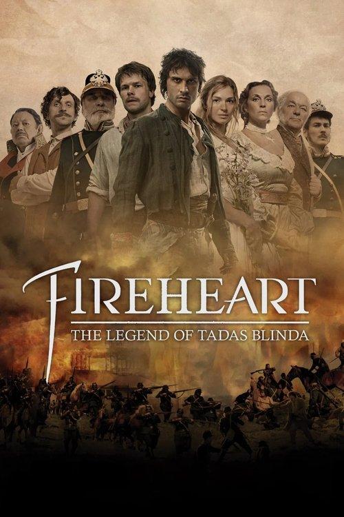 Fireheart: The Legend of Tadas Blinda 2011 official movie poster