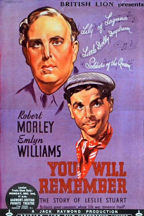 You Will Remember 1941 official movie poster