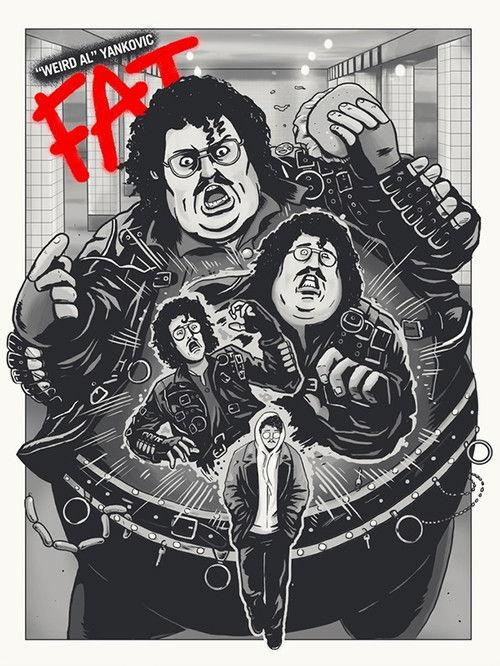 'Weird Al' Yankovic: Fat 1988 official movie poster