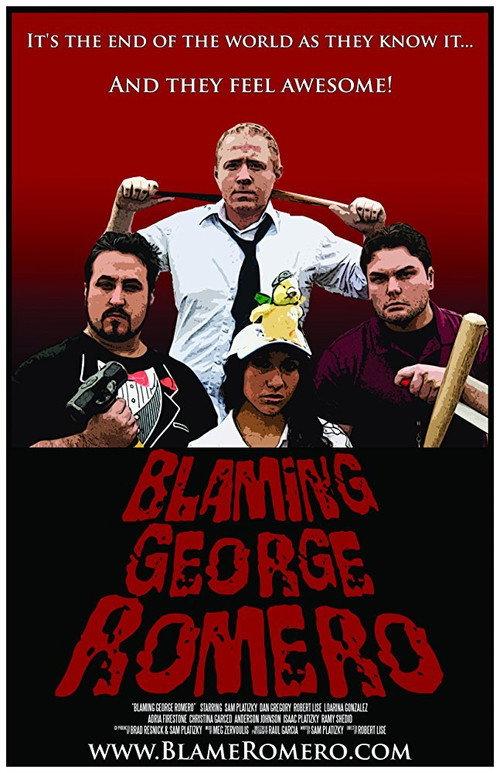 Blaming George Romero 2011 official movie poster