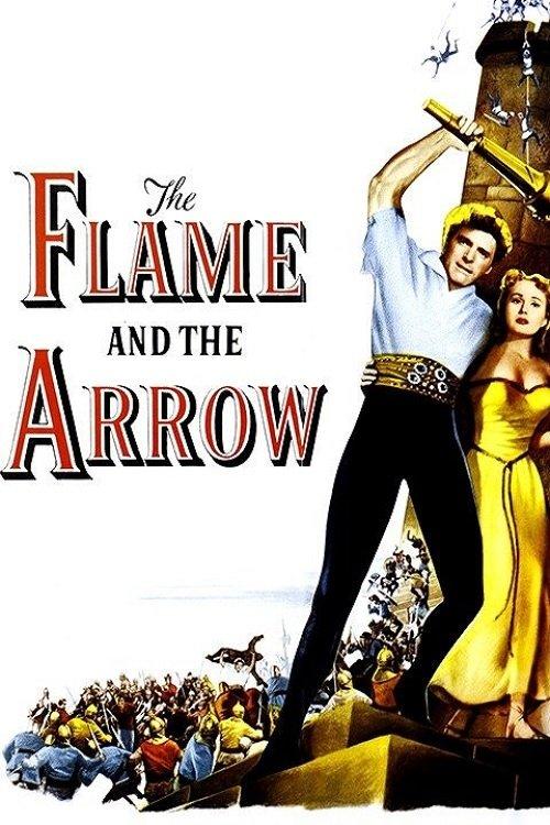 The Flame and the Arrow 1950 official movie poster