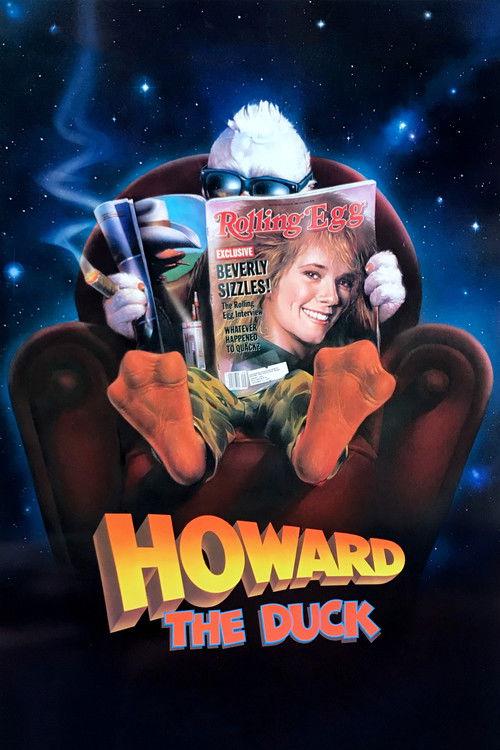 Howard the Duck 1986 official movie poster