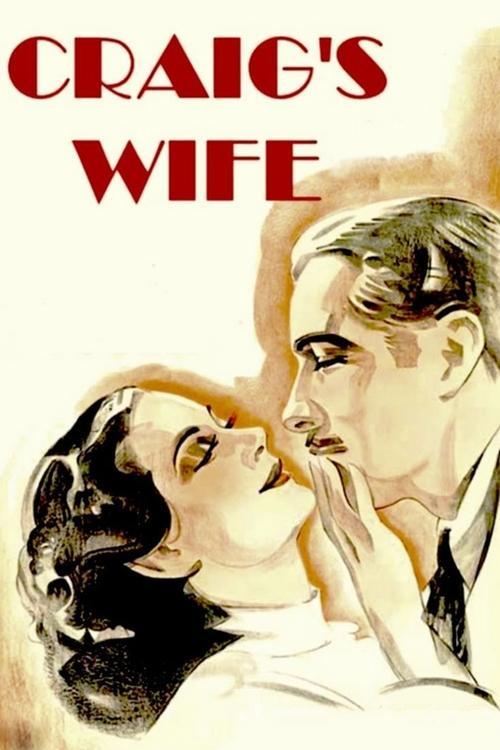 Craig's Wife 1936 official movie poster
