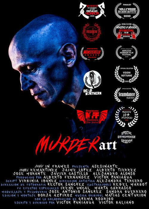 Murderart 2019 official movie poster