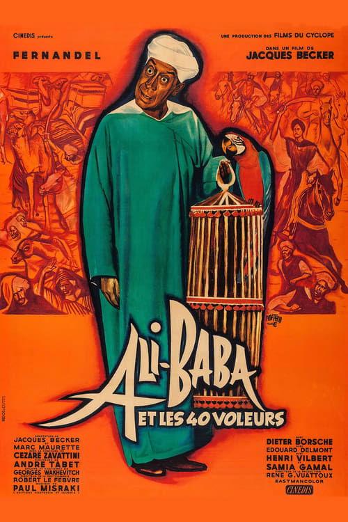 Ali Baba and the Forty Thieves 1954 official movie poster