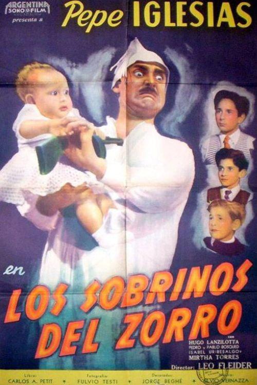 Los sobrinos del zorro 1952 official movie poster
