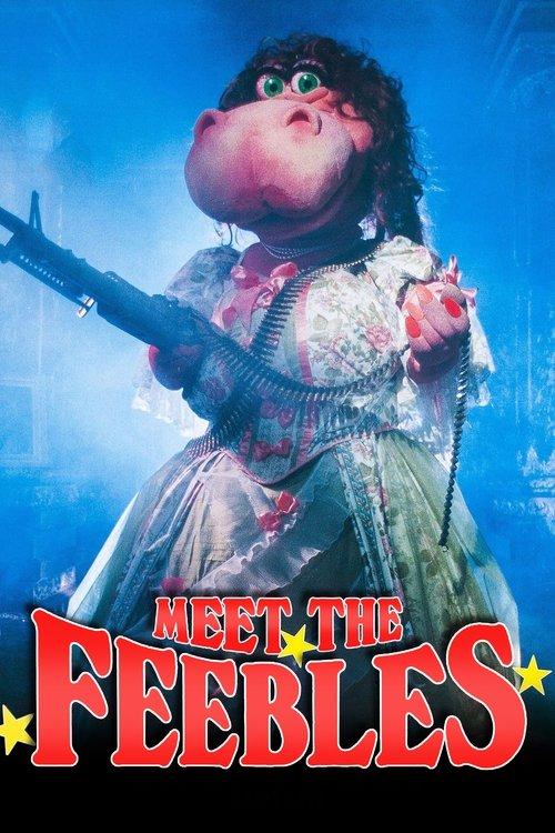 Meet the Feebles 1989 official movie poster