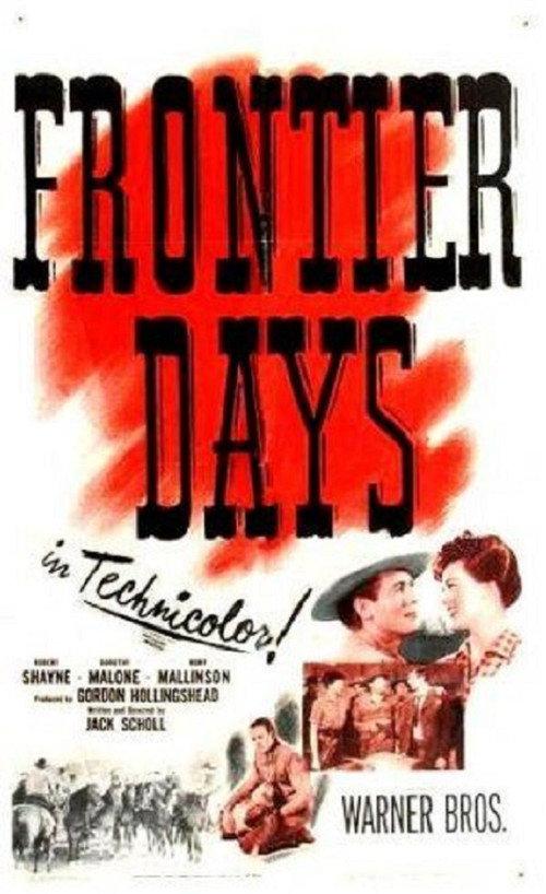 Frontier Days 1945 official movie poster