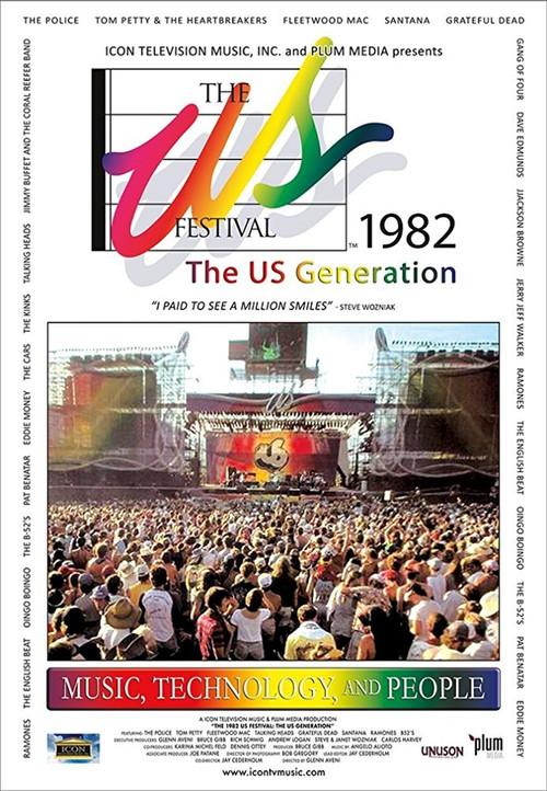 The US Festival 1982: The US Generation Documentary 2017 official movie poster