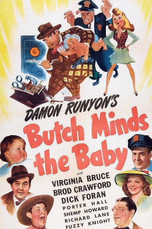 Butch Minds the Baby 1942 official movie poster