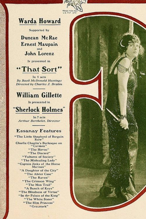 That Sort 1916 official movie poster
