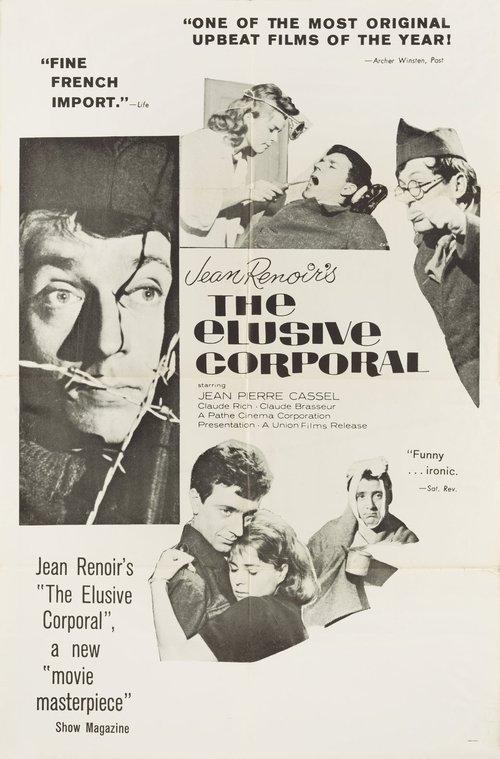 The Elusive Corporal 1962 official movie poster