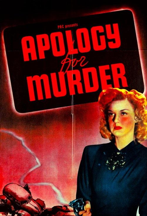 Apology for Murder 1945 official movie poster
