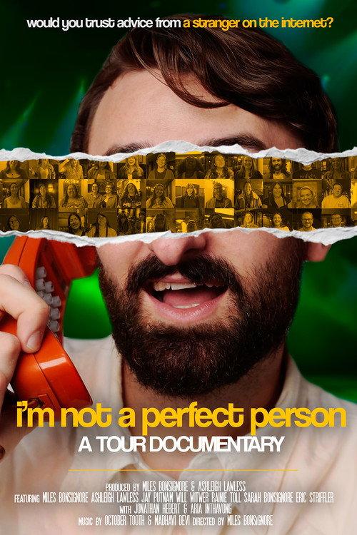 I'm Not a Perfect Person: A Tour Documentary 2025 official movie poster