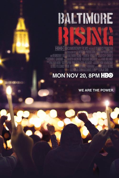 Baltimore Rising 2017 official movie poster