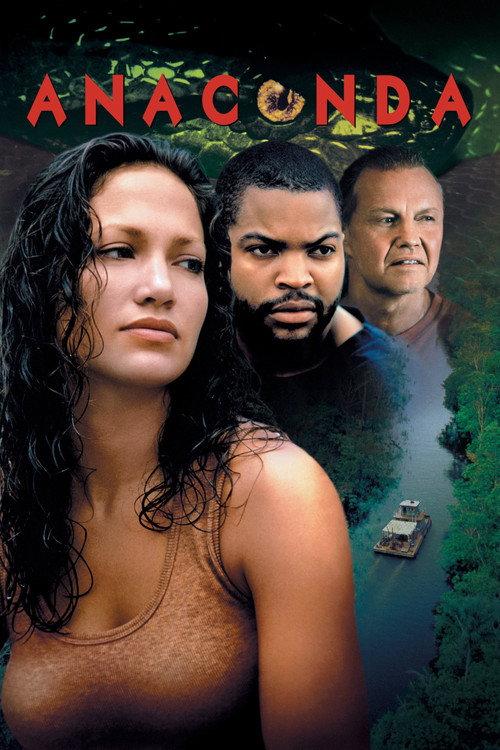 Anaconda 1997 official movie poster