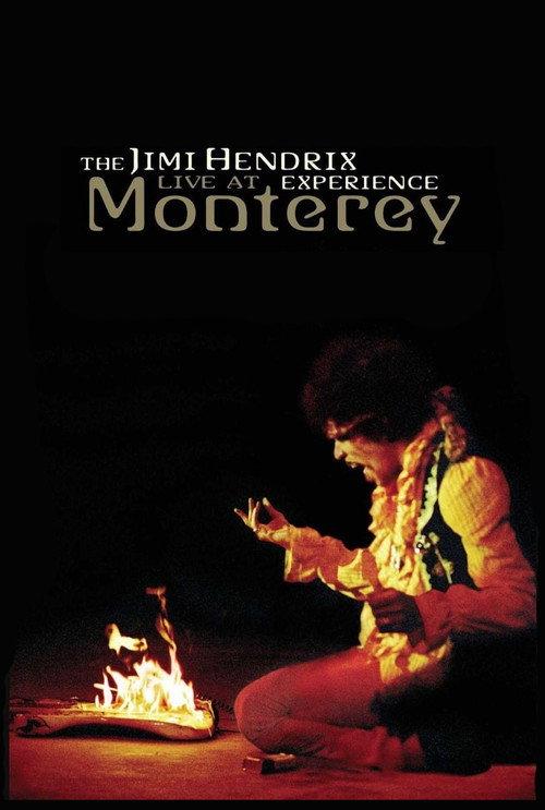 The Jimi Hendrix Experience: Live at Monterey 2007 official movie poster