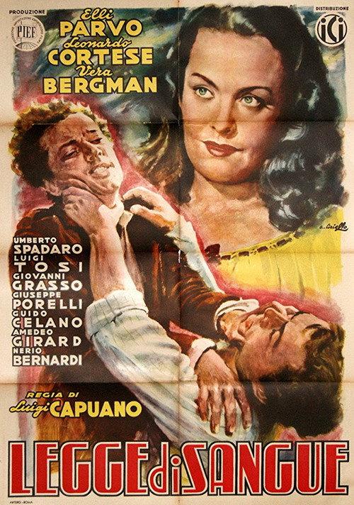 Legge di sangue 1948 official movie poster