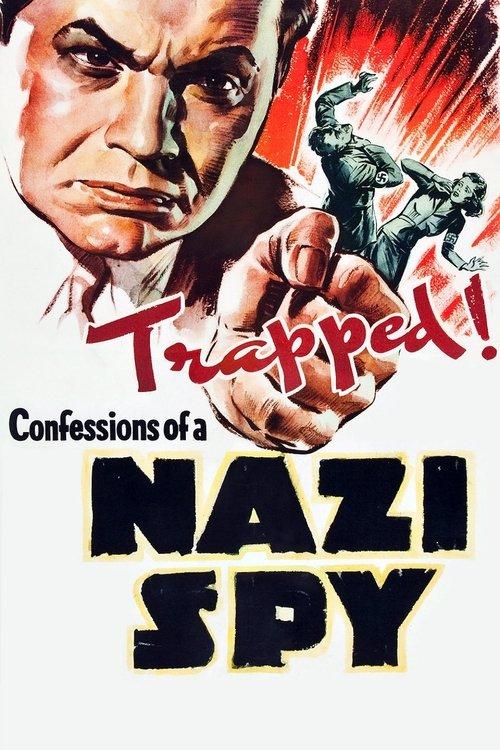 Confessions of a Nazi Spy 1939 official movie poster