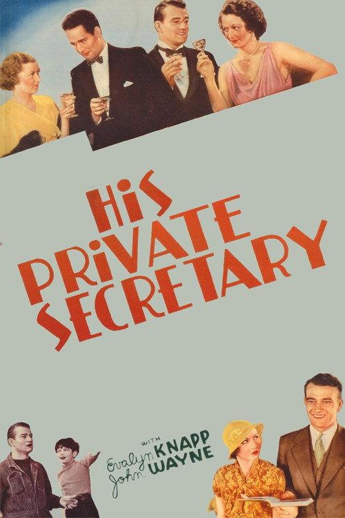 His Private Secretary 1933 official movie poster