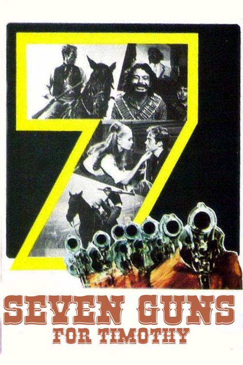 Seven Guns for Timothy 1966 official movie poster