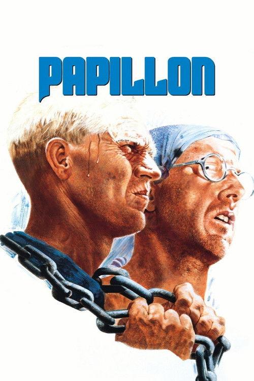 Papillon 1973 official movie poster
