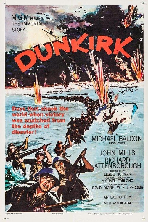 Dunkirk 1958 official movie poster