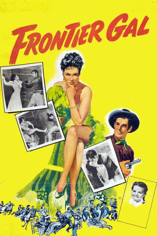 Frontier Gal 1945 official movie poster