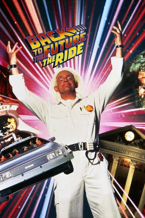 Back to the Future: The Ride 1992 official movie poster