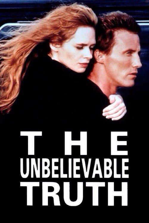 The Unbelievable Truth 1990 official movie poster