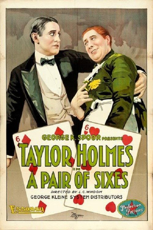 A Pair of Sixes 1918 official movie poster